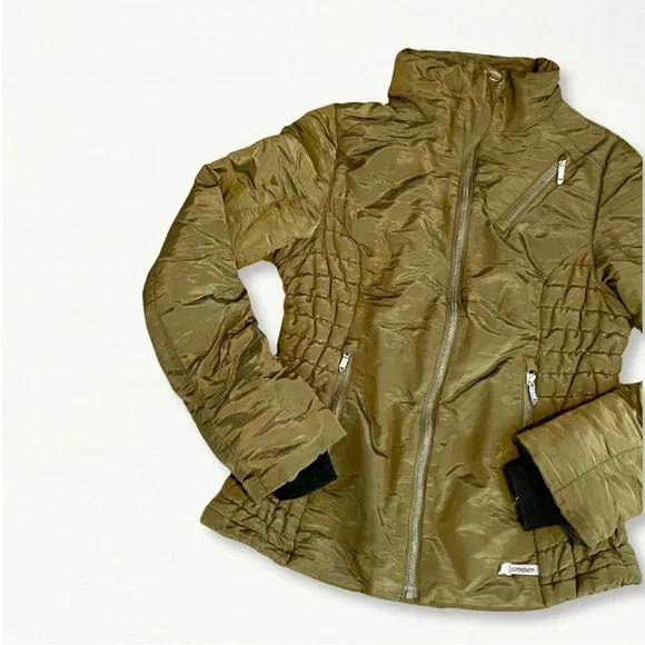 Spyder Women Jacket Primaloft Down Puffer Ski Coat in Green Women’s Size XS - Picture 3 of 16